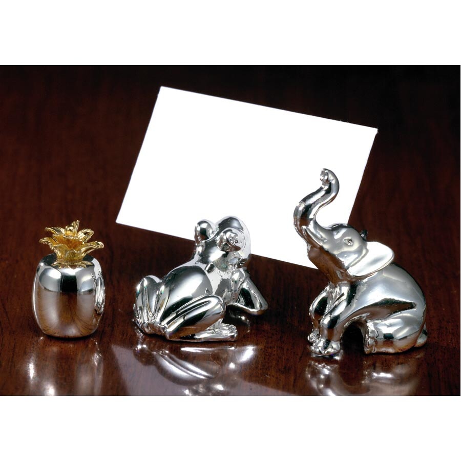 Ercuis Silver & Gold Plated Pineapple Place Card Holders, Set of 6